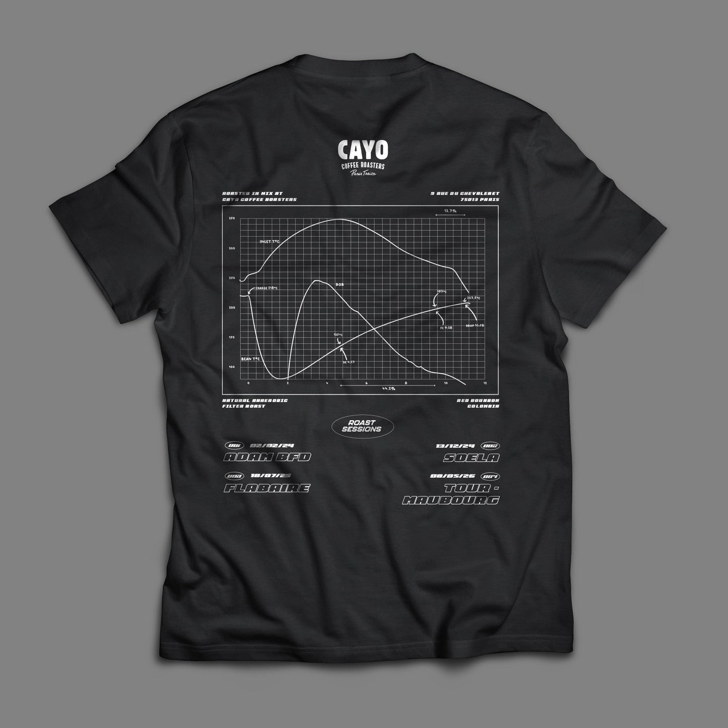 Tee-Shirt Roast Session 004 X Tour-Maubourg