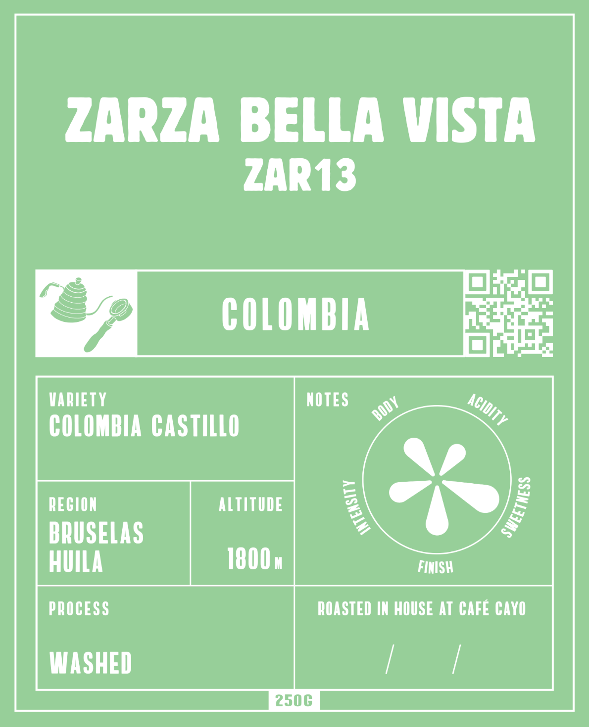 ZARZA BELLA VISTA - LAVÉ